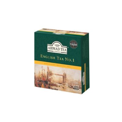 AHMAD TEA BAGS 100 ENGLISH TEA NO.1 (598)