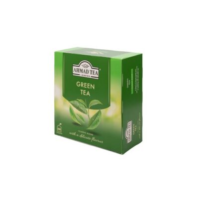 AHMAD TEA BAGS 100 GREEN TEA (478)
