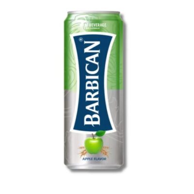 BARBICAN APPLE DRINK CAN