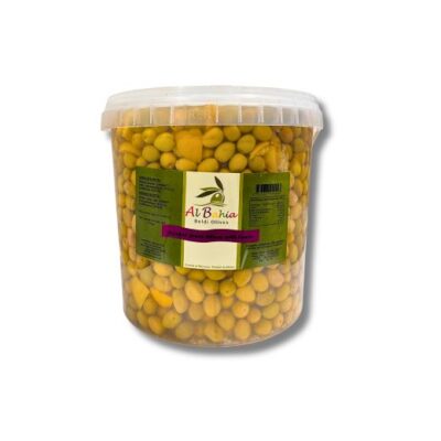 POTS CRACKED OLIVES WITH LEMON