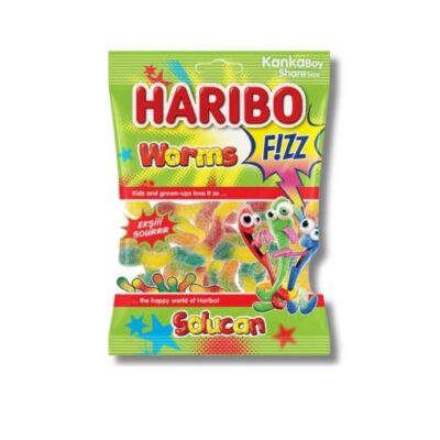 HARIBO FIZZY WORMS