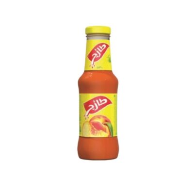 TAZECH FRESH PEACH GLASS DRINK