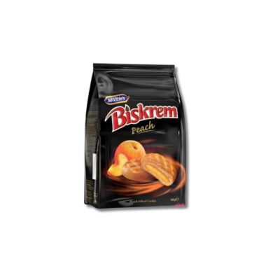 MCVITIES BISKREM PEACH BISCUITS (BAG)