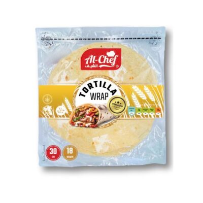 AL-CHEF 30 CM TORTILLA (18 WRAPS)