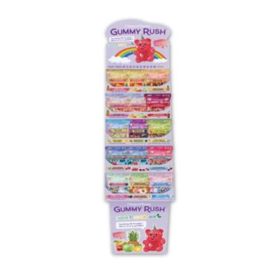 GUMMY RUSH DISPLAY STAND